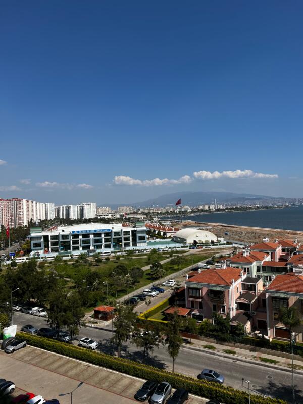 rent flat with furniture in izmir with pool